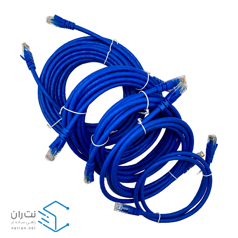پچ کورد لگراند (کابل لن) Cat6 UTP روکش PVC آبی 20 متری-3